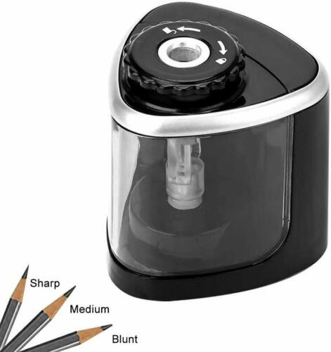School Smart 6-Hole Electric Sharpener, 7 x 4-1/2 x 7-3/8 Inches